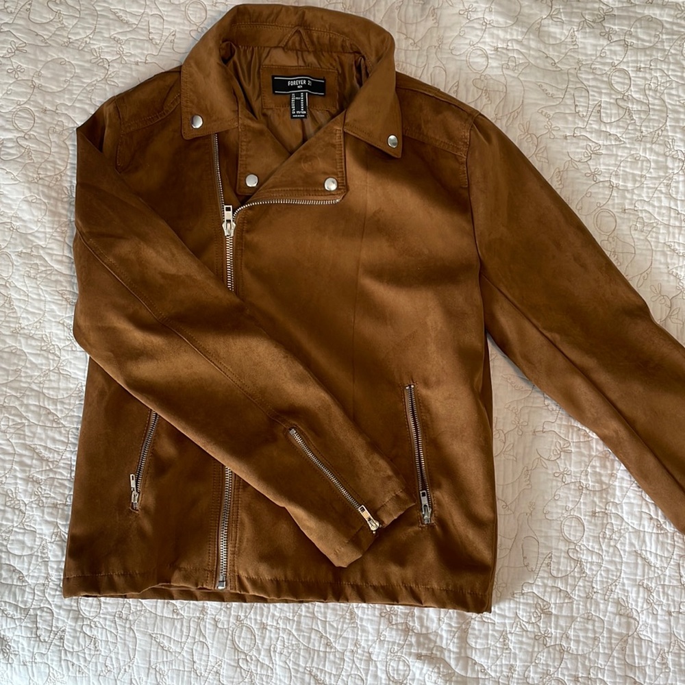 Forever 21 suede jacket